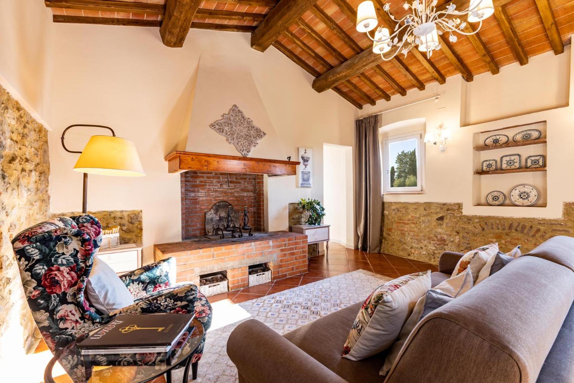 Gorgeous Villa Peccioli, With Private Pool, Ac, Wifi Legoli Zewnętrze zdjęcie