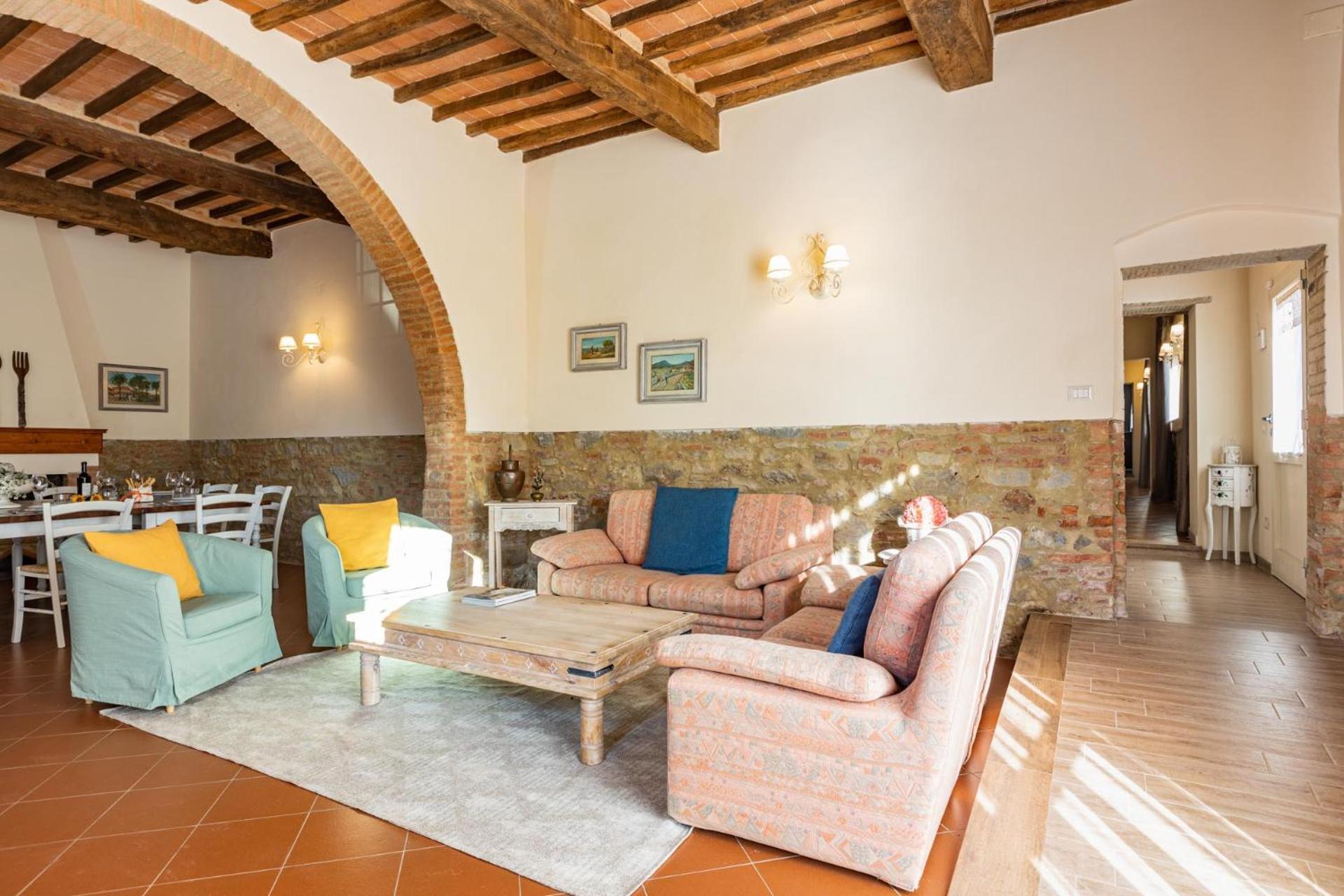 Gorgeous Villa Peccioli, With Private Pool, Ac, Wifi Legoli Zewnętrze zdjęcie